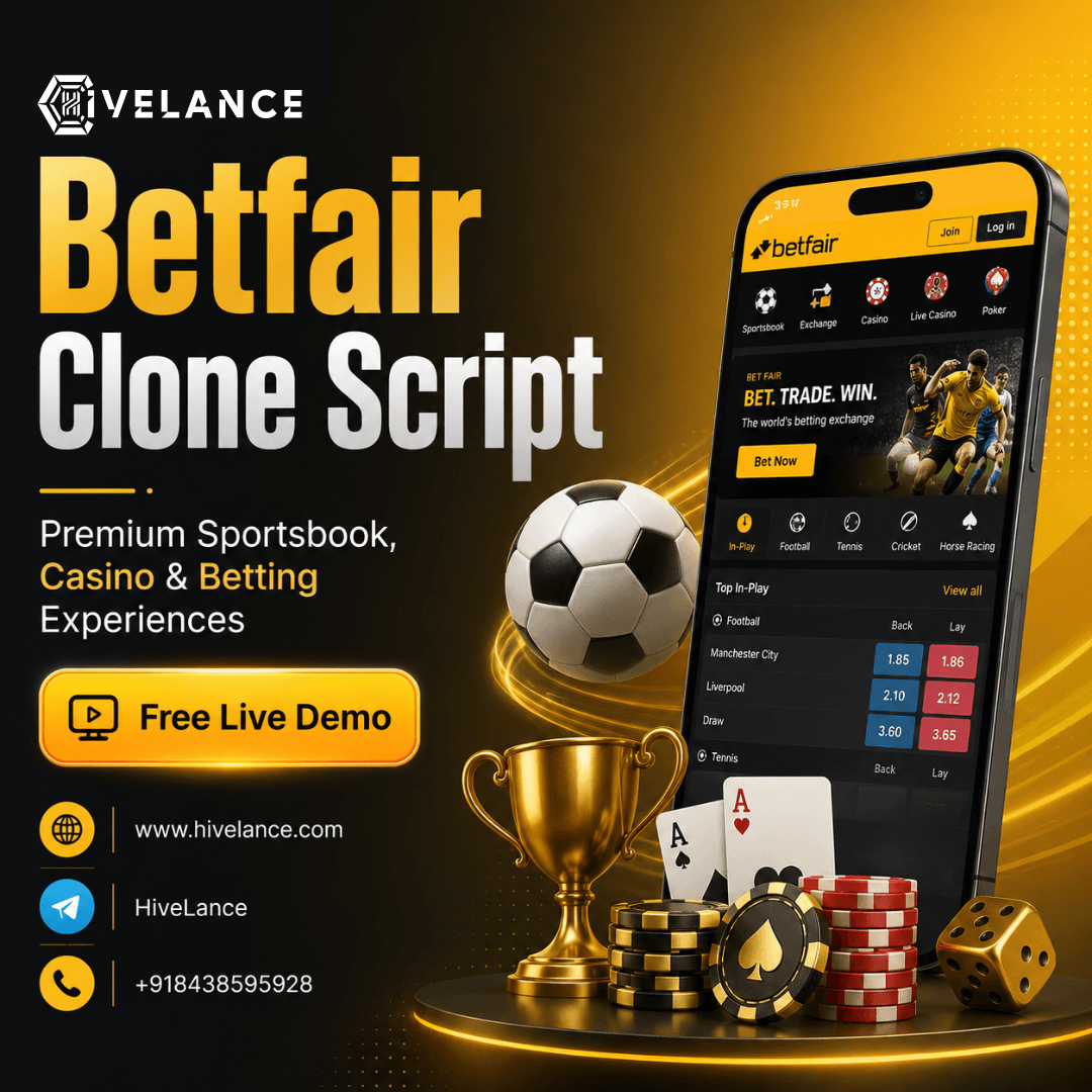 Betfair Clone Script for High-ROI Online Casino